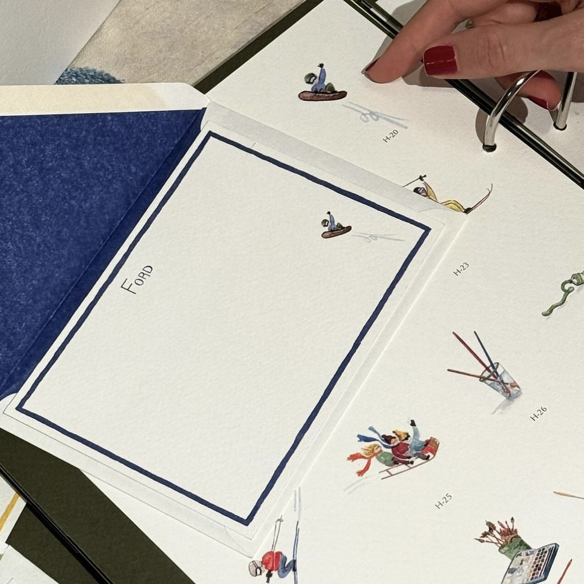 One Element Stationery Card