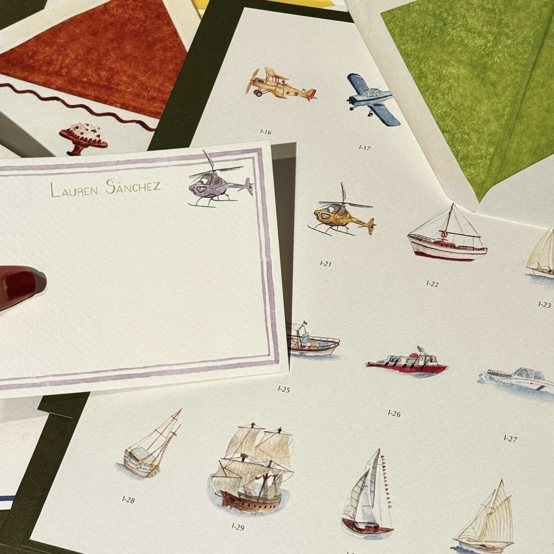 One Element Stationery Card