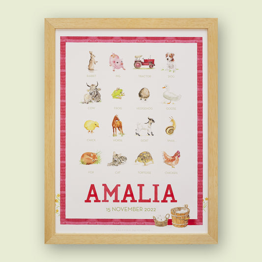 Farm Animals Print