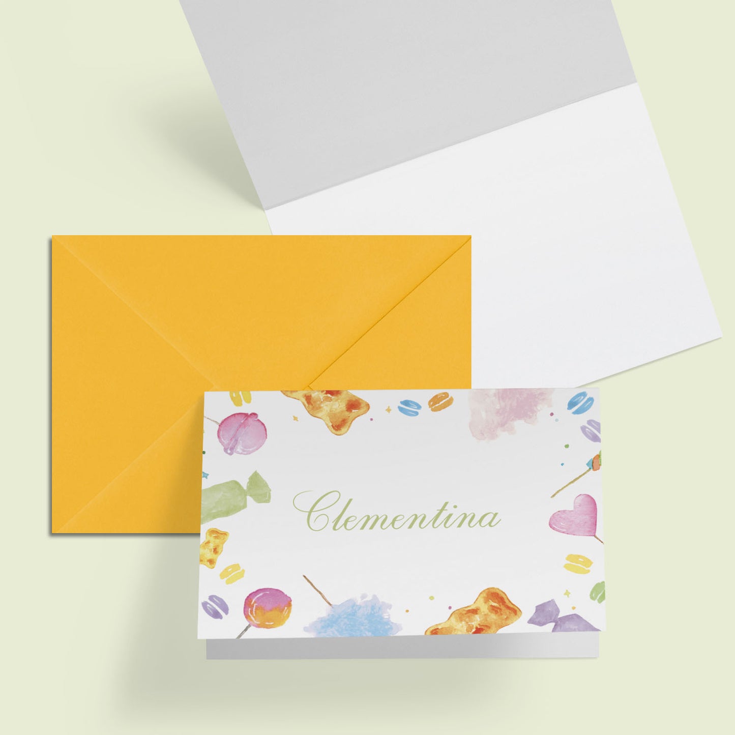 Candy Mini Notecards