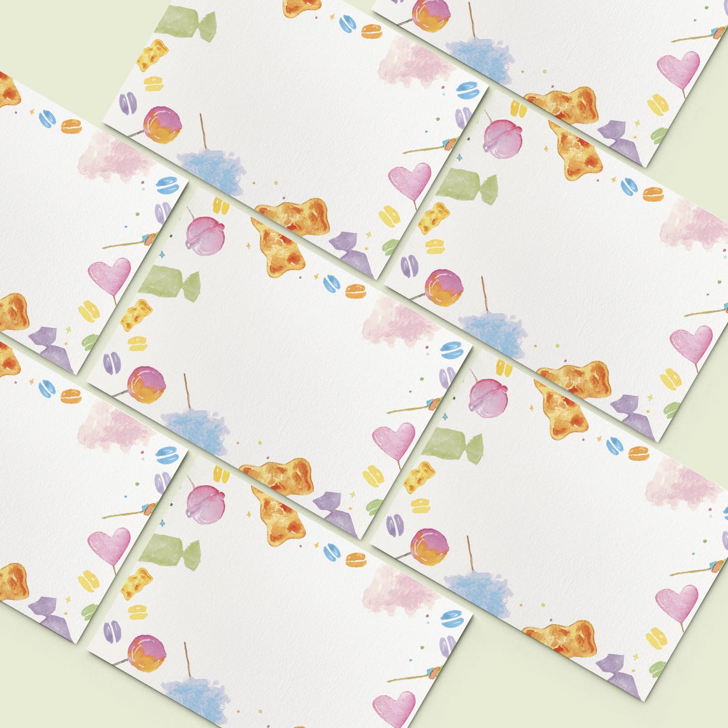 Candy Mini Notecards