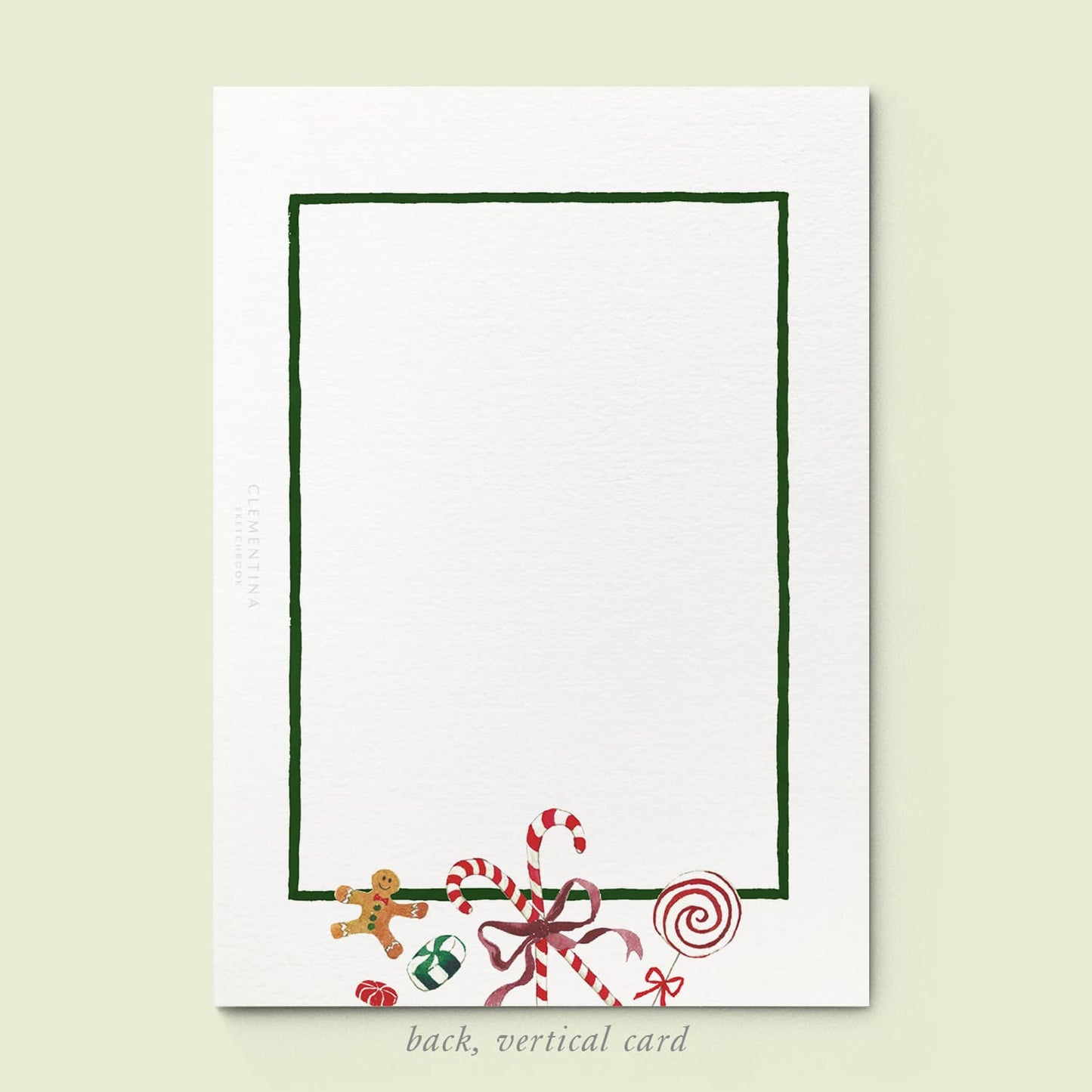 Christmas Candies Family Cards printed - 03