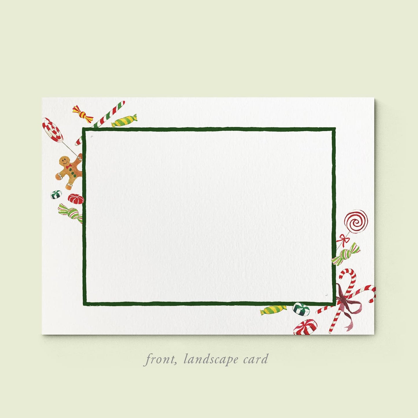 Christmas Candies Family Cards printed - 05