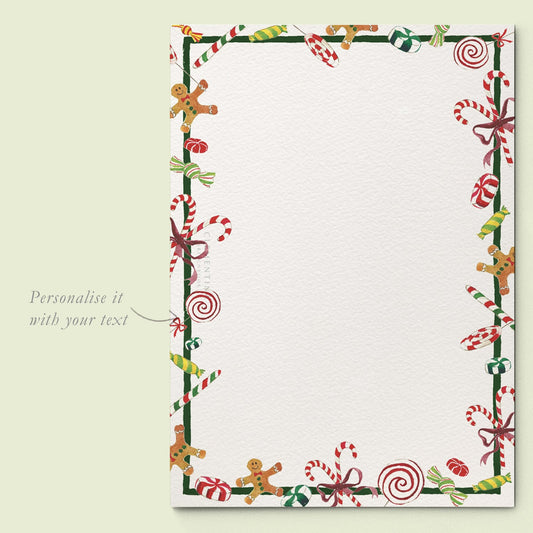 Christmas Candies Invitation Template Mockups - 02