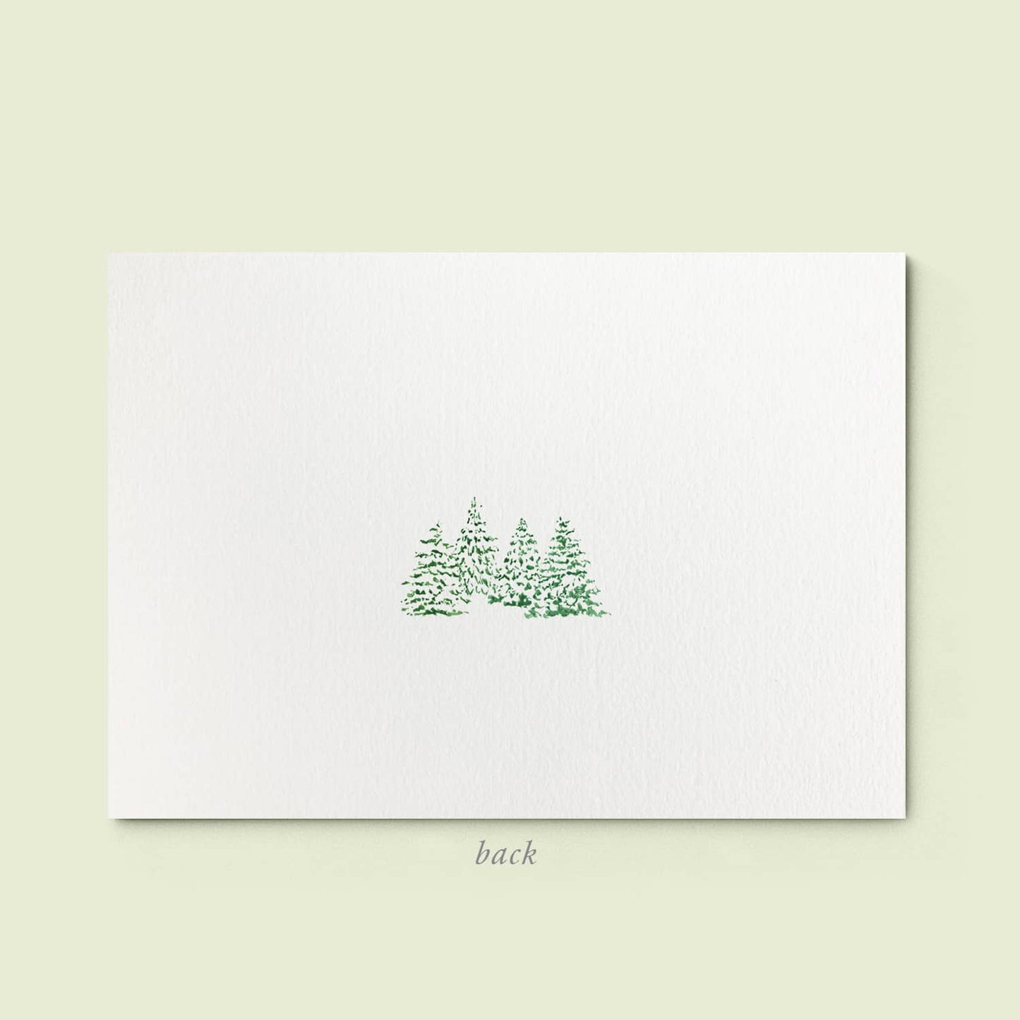 Christmas Pines Stationery Cards-04