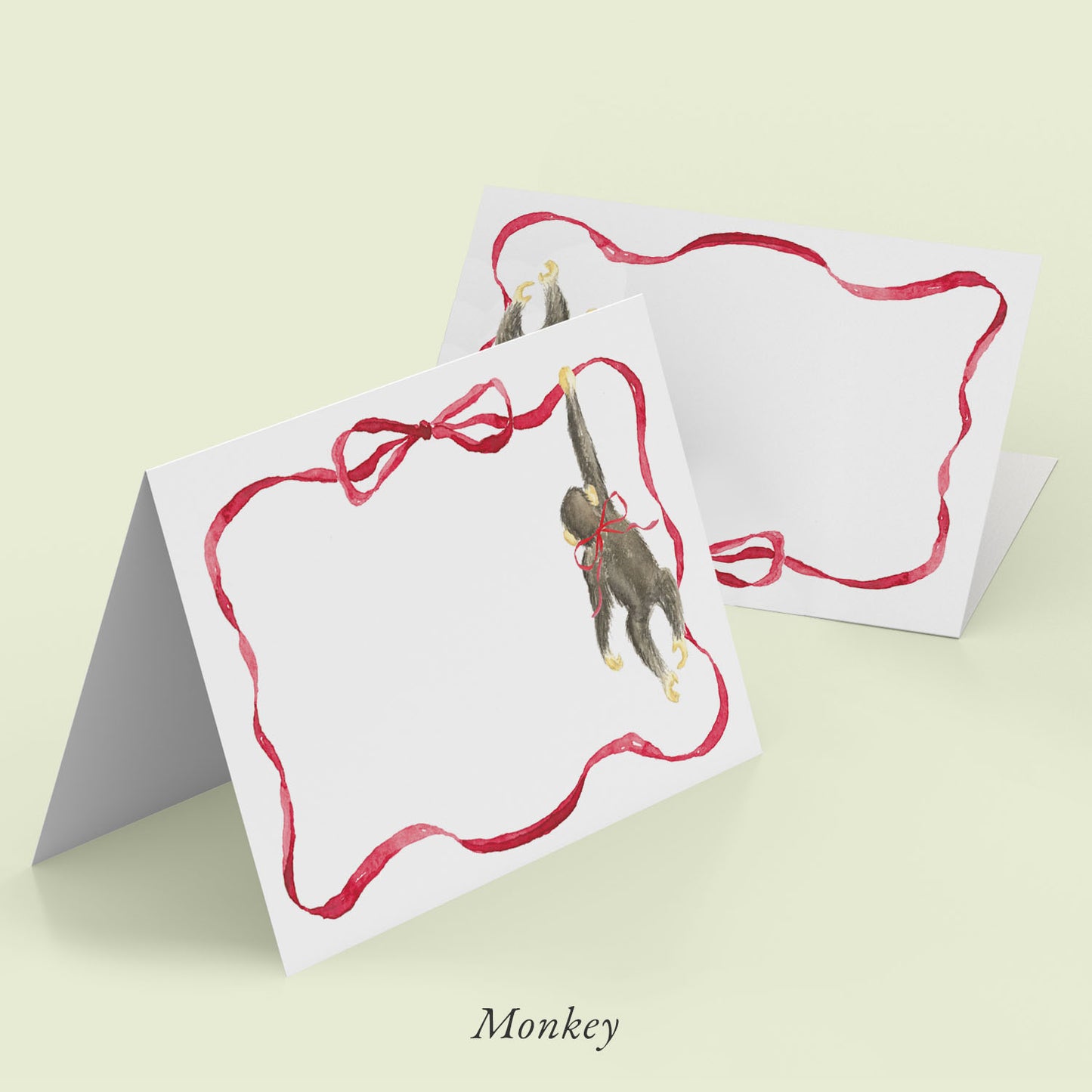 Christmas Safari Place Cards