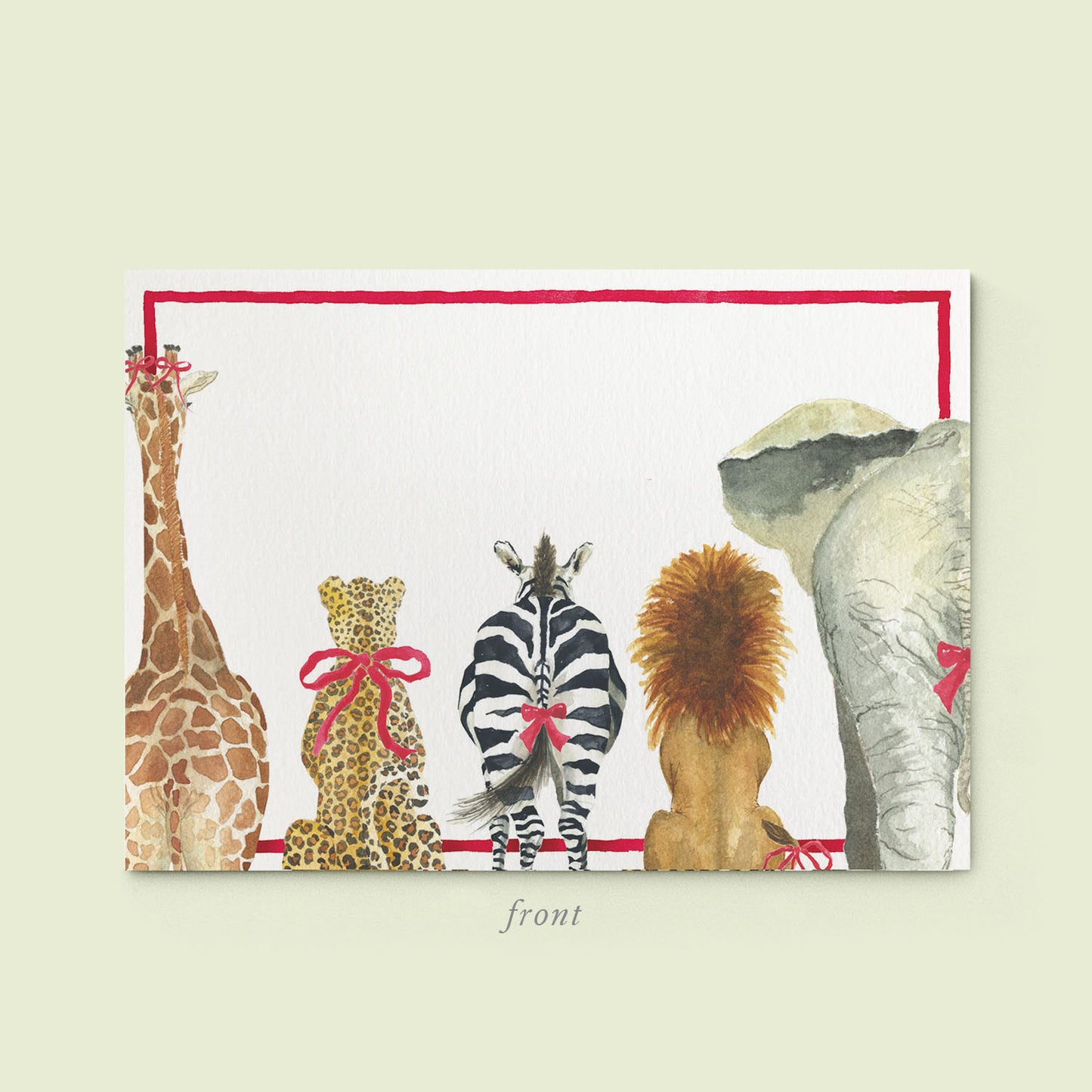 Christmas Safari Stationery Cards