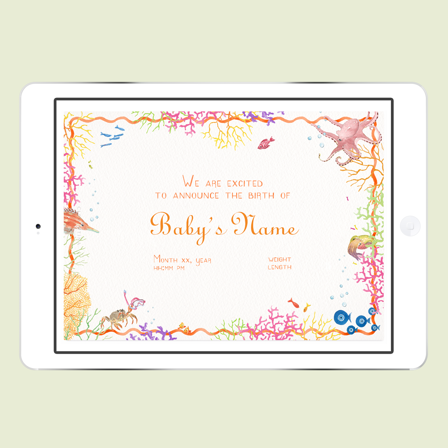 Coral-Reef-Digital-Birth-Announcement---Var-08