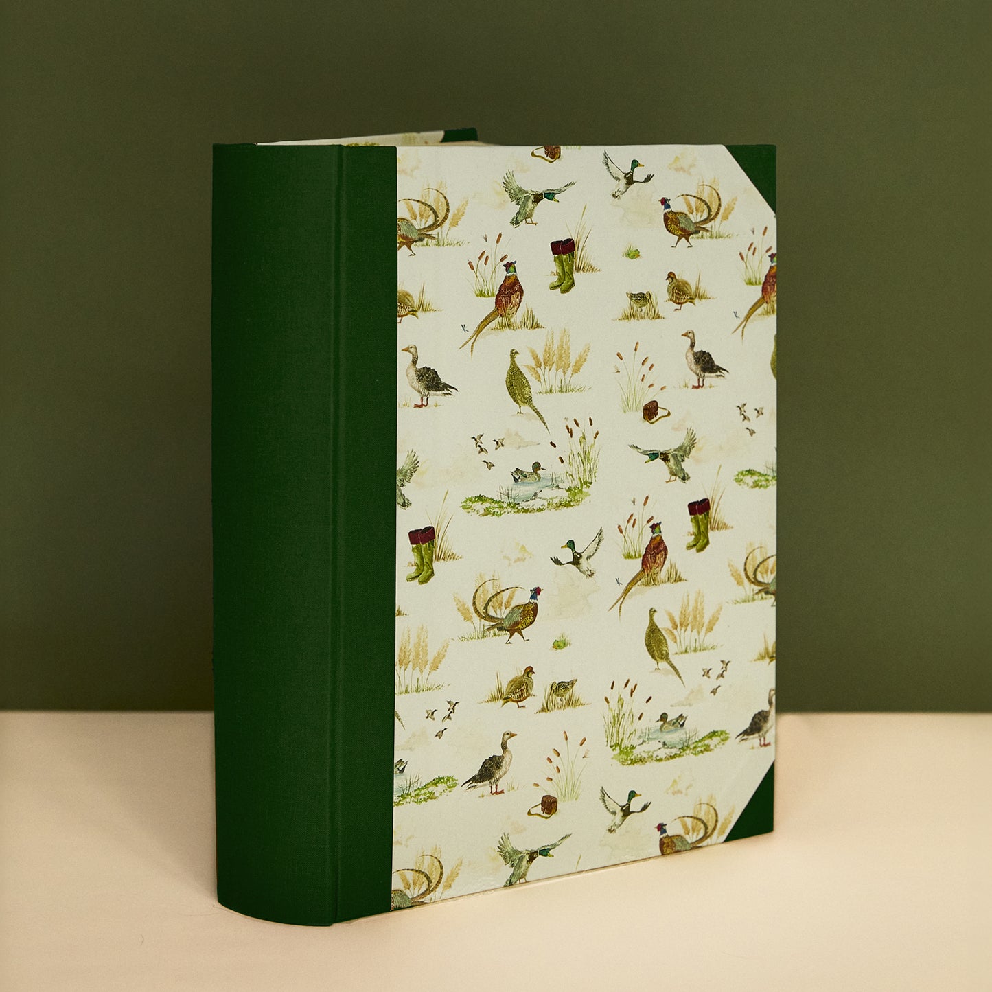 Countryside Birds Photo Album - Dark Green