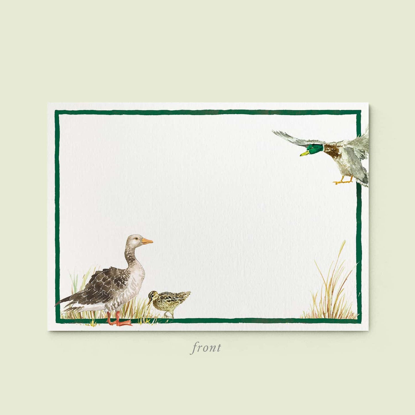 Countryside Birds stationery cards - 03