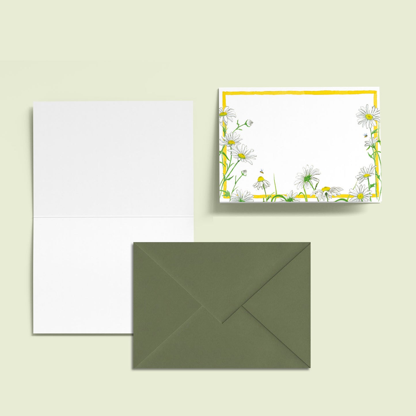 Daisies Mini Notecards