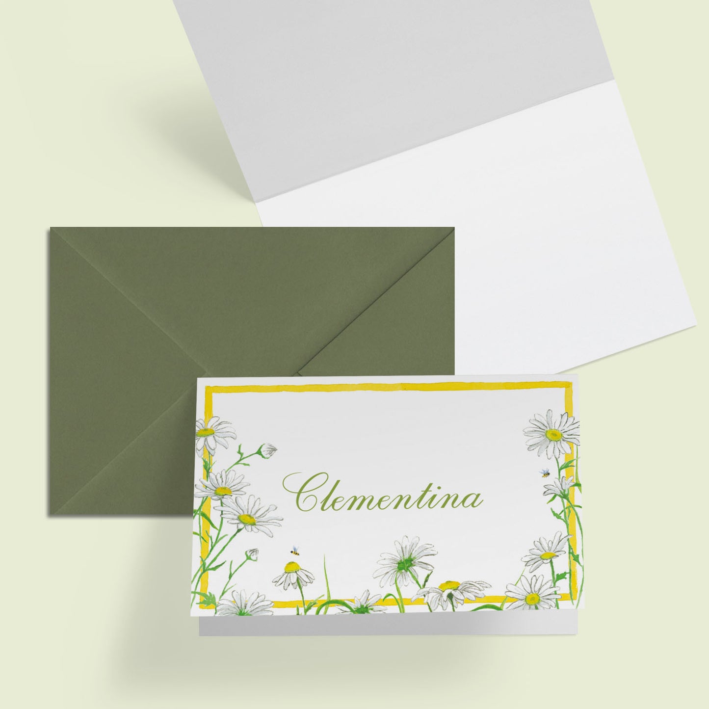 Daisies Mini Notecards