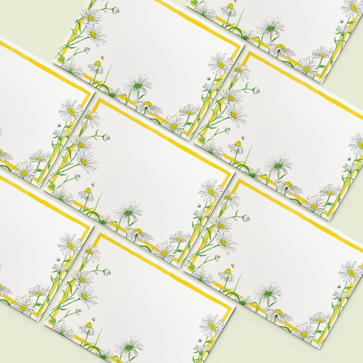 Daisies Mini Notecards