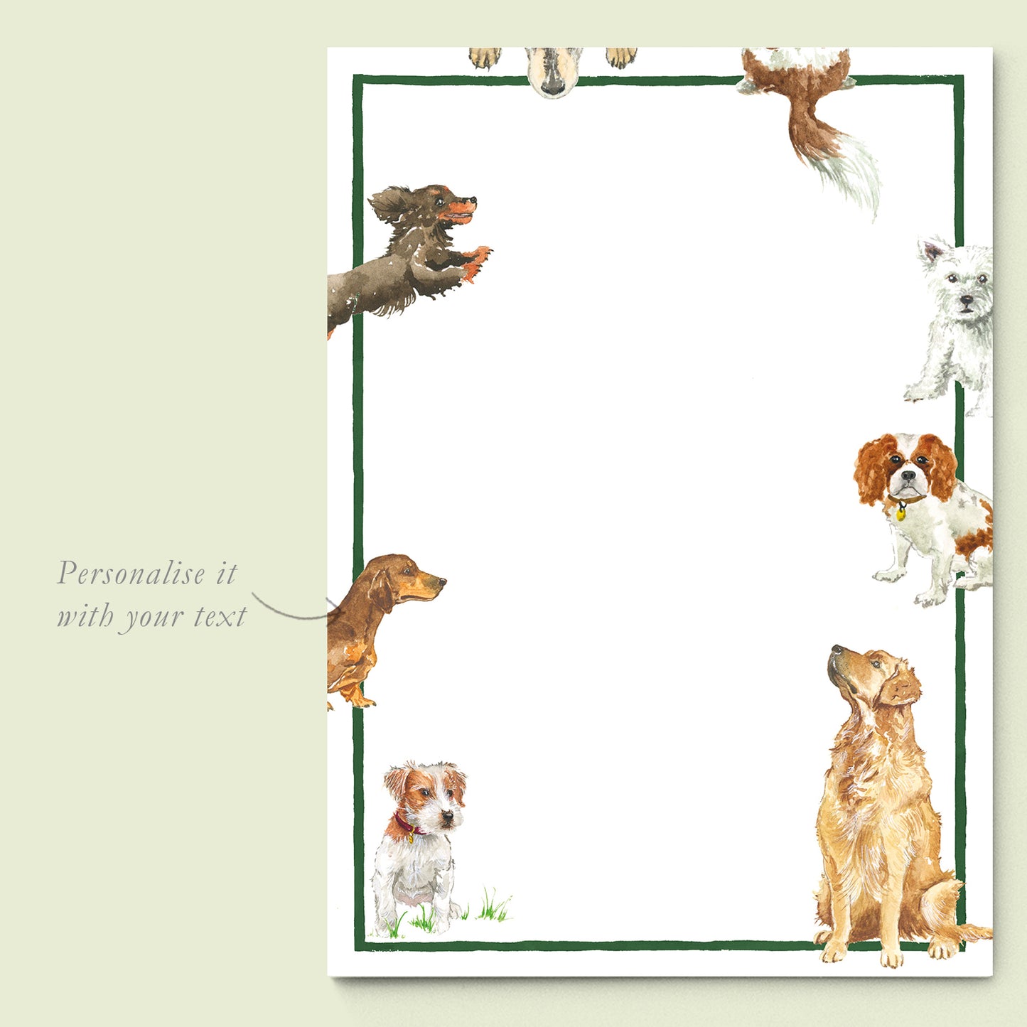 Doggies Printed Invitation Mockups - 02