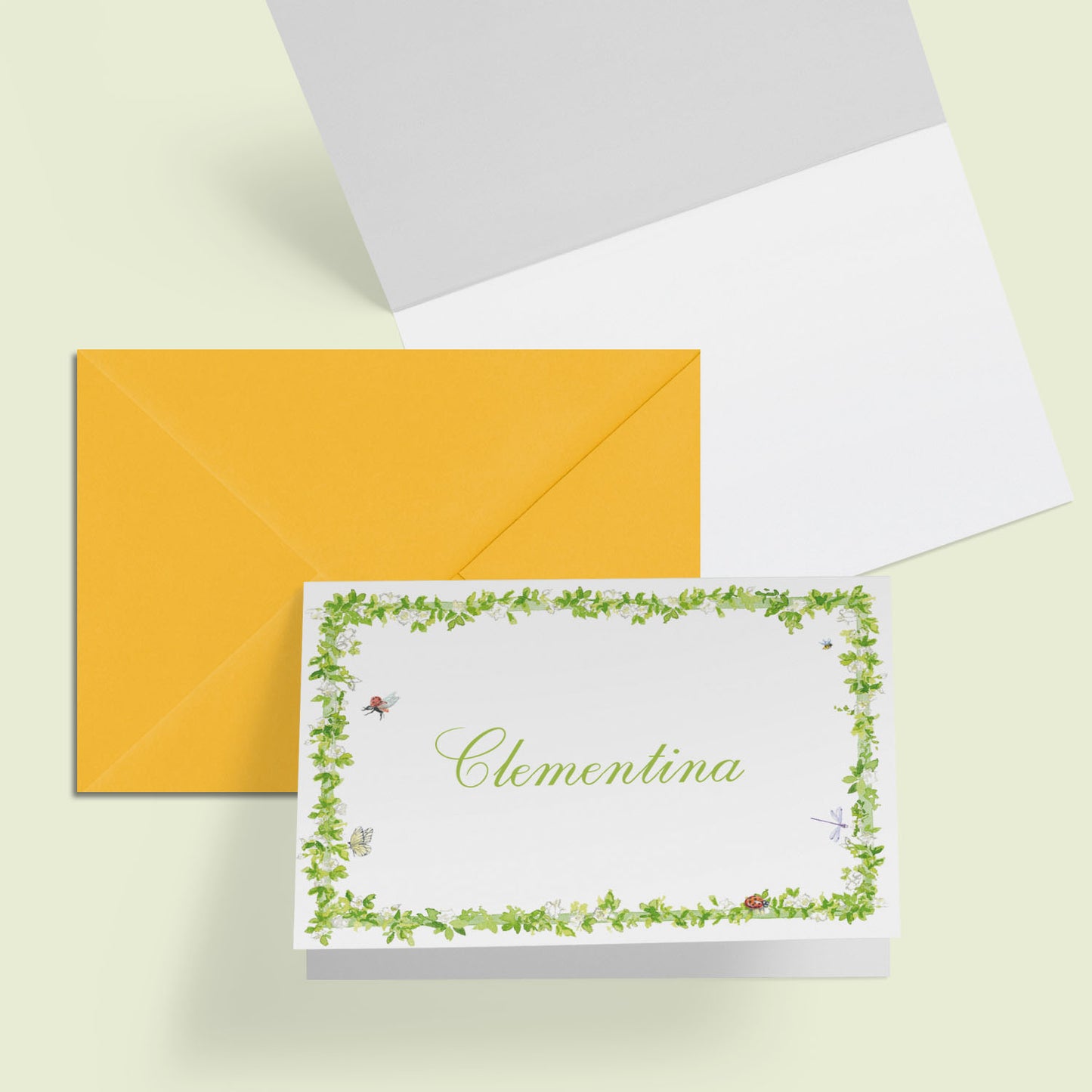 Enchanted Garden Mini Notecards