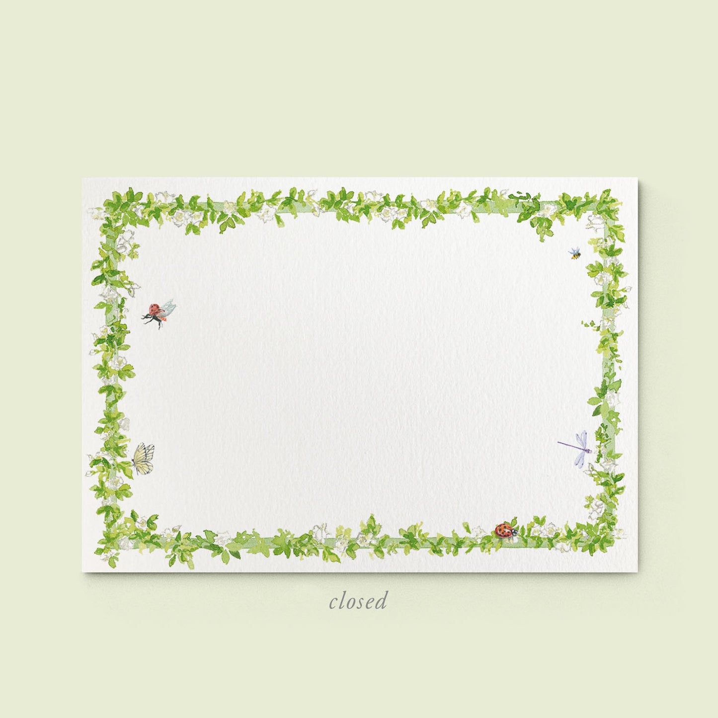 Enchanted Garden Mini Notecards