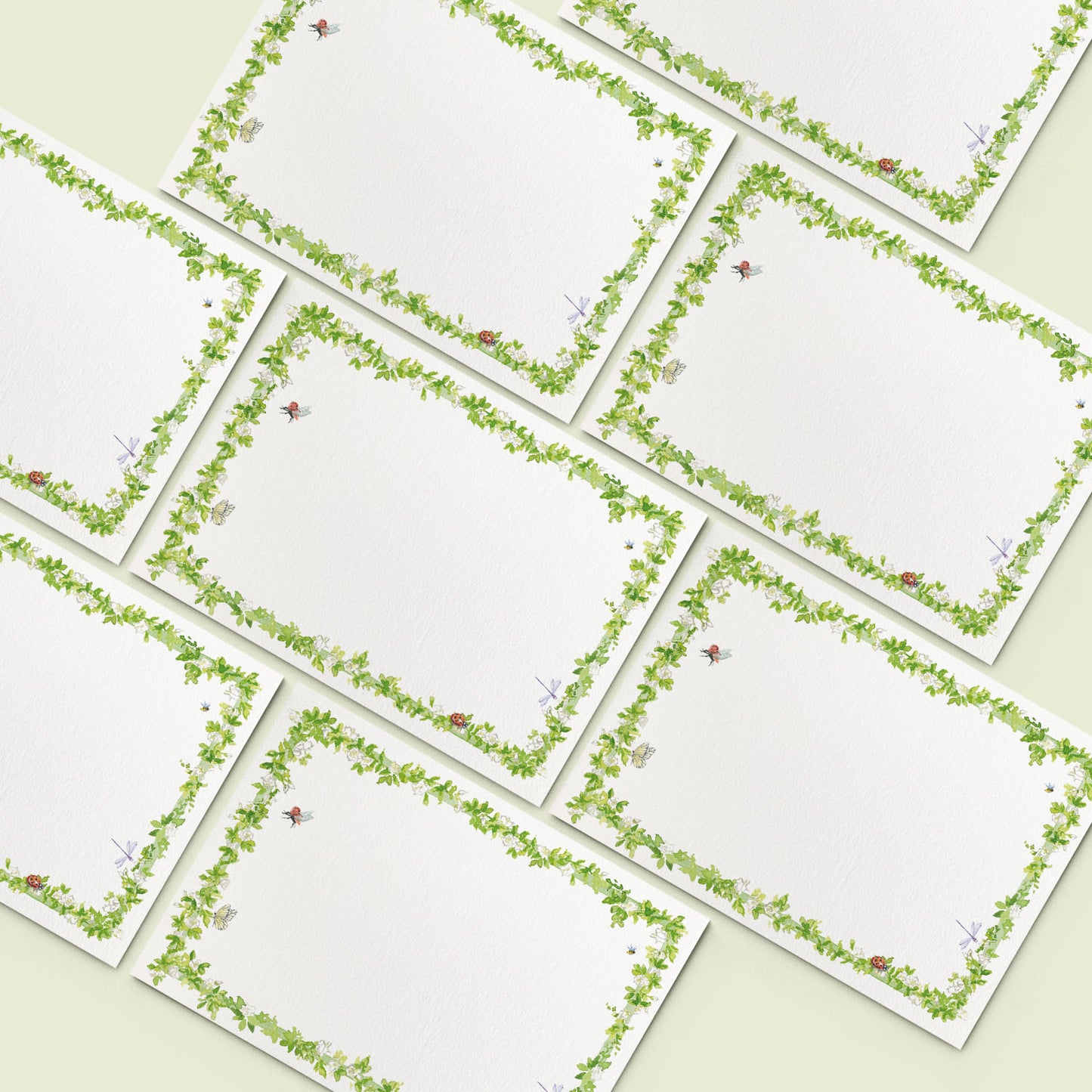 Enchanted Garden Mini Notecards