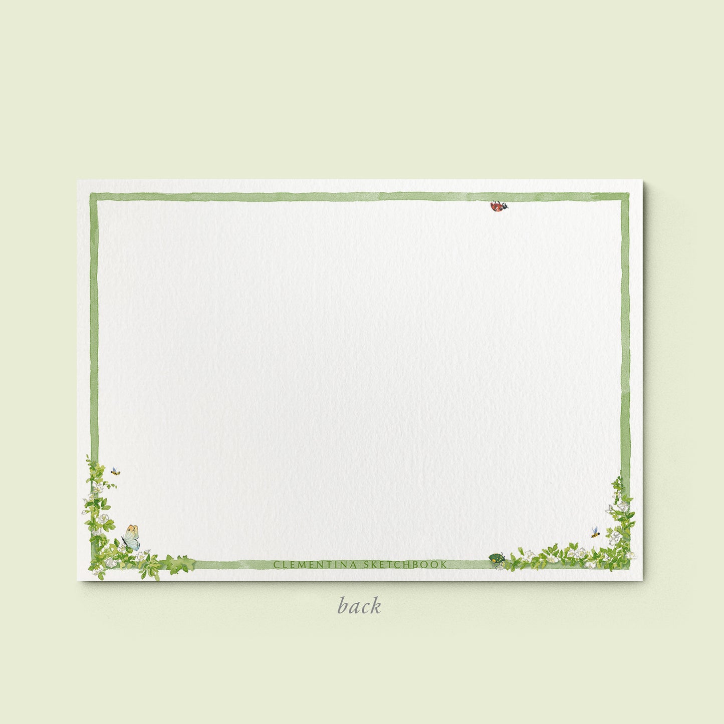 Enchanteg Garden Stationery Cards - 04