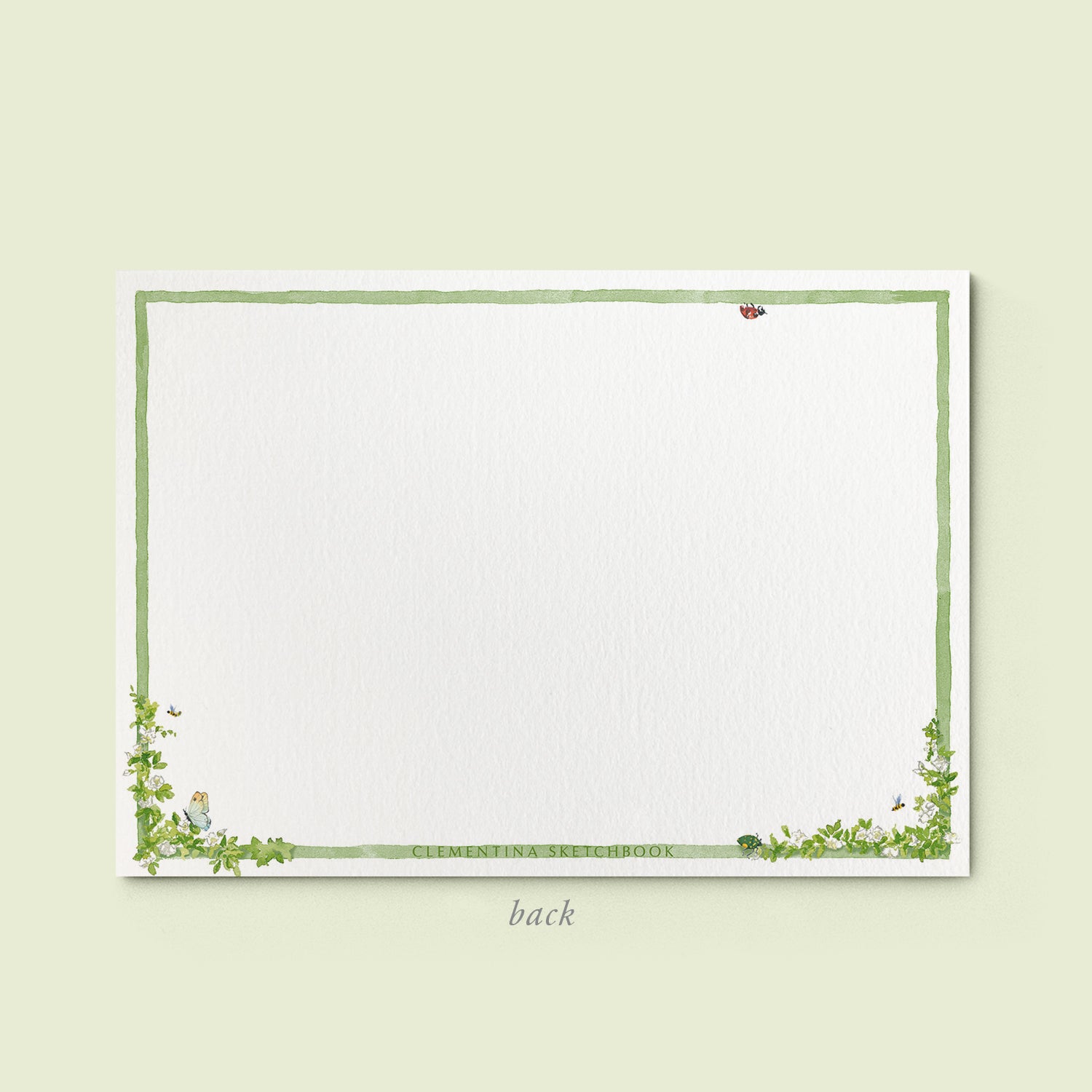 Enchanteg Garden Stationery Cards - 04