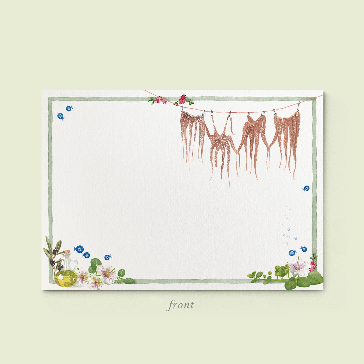 Greek Island Hopping Stationery Cards