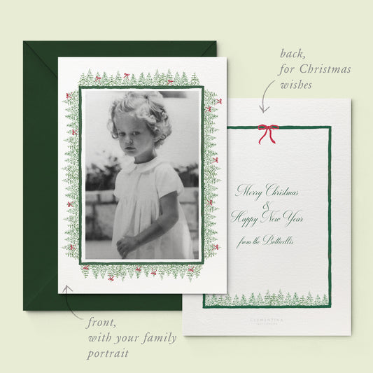 Green Pines Family Cards printed - 01