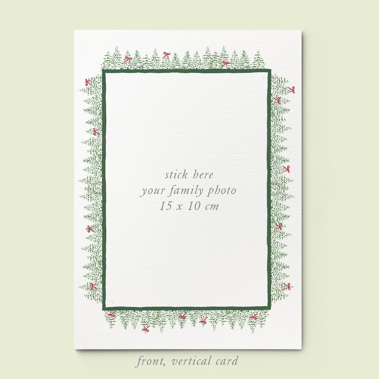 Green Pines Family Cards printed - 02