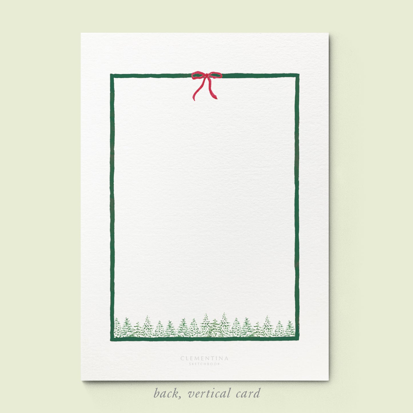 Green Pines Family Cards printed - 03