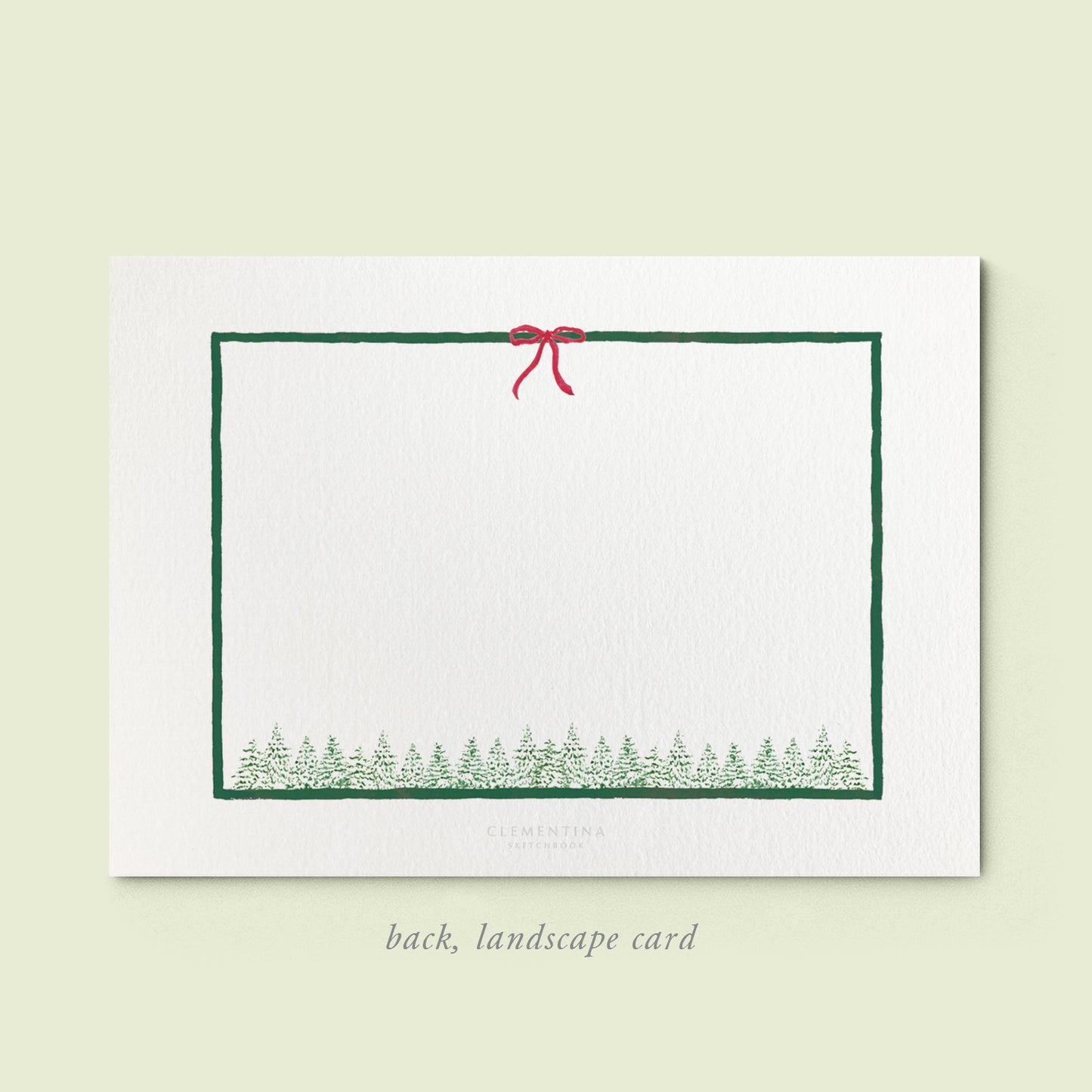 Green Pines Family Cards printed - 06