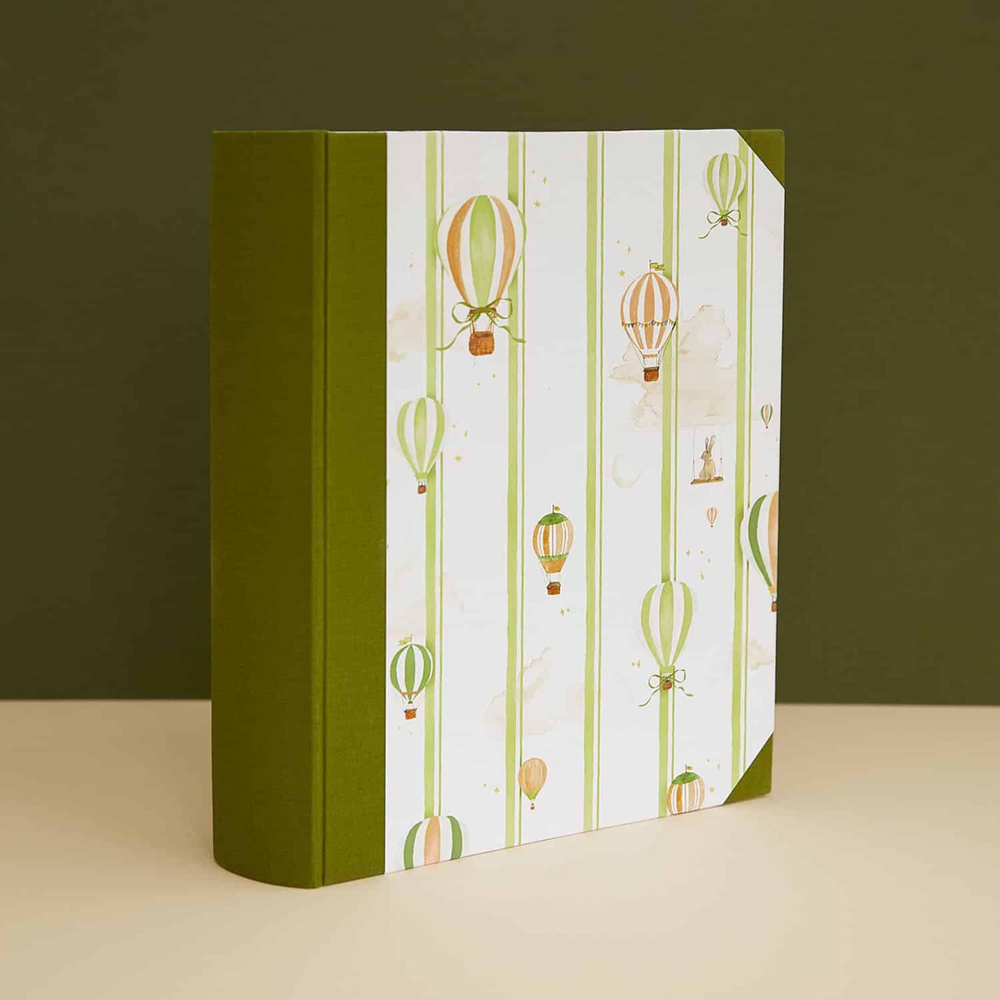 Hot Air Balloons Photo Album - Green