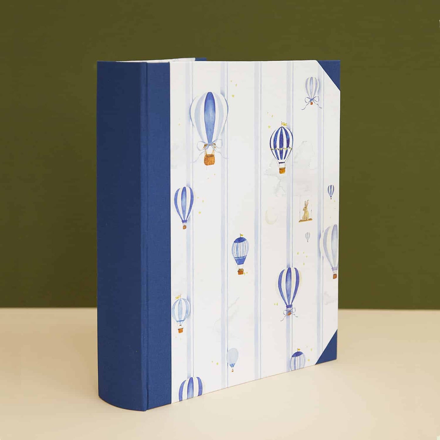 Hot Air Balloons Photo Album - Light Blue