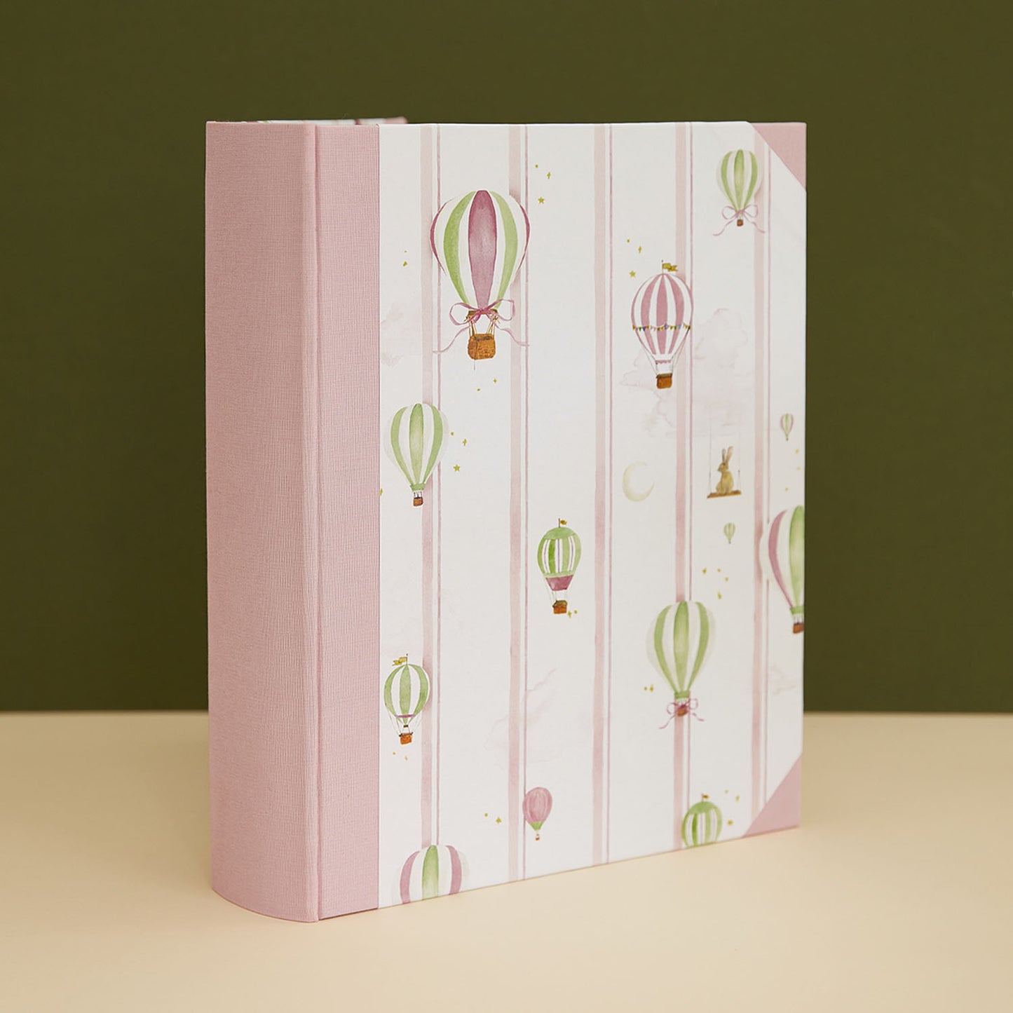 Hot Air Balloons Photo Album - Pink