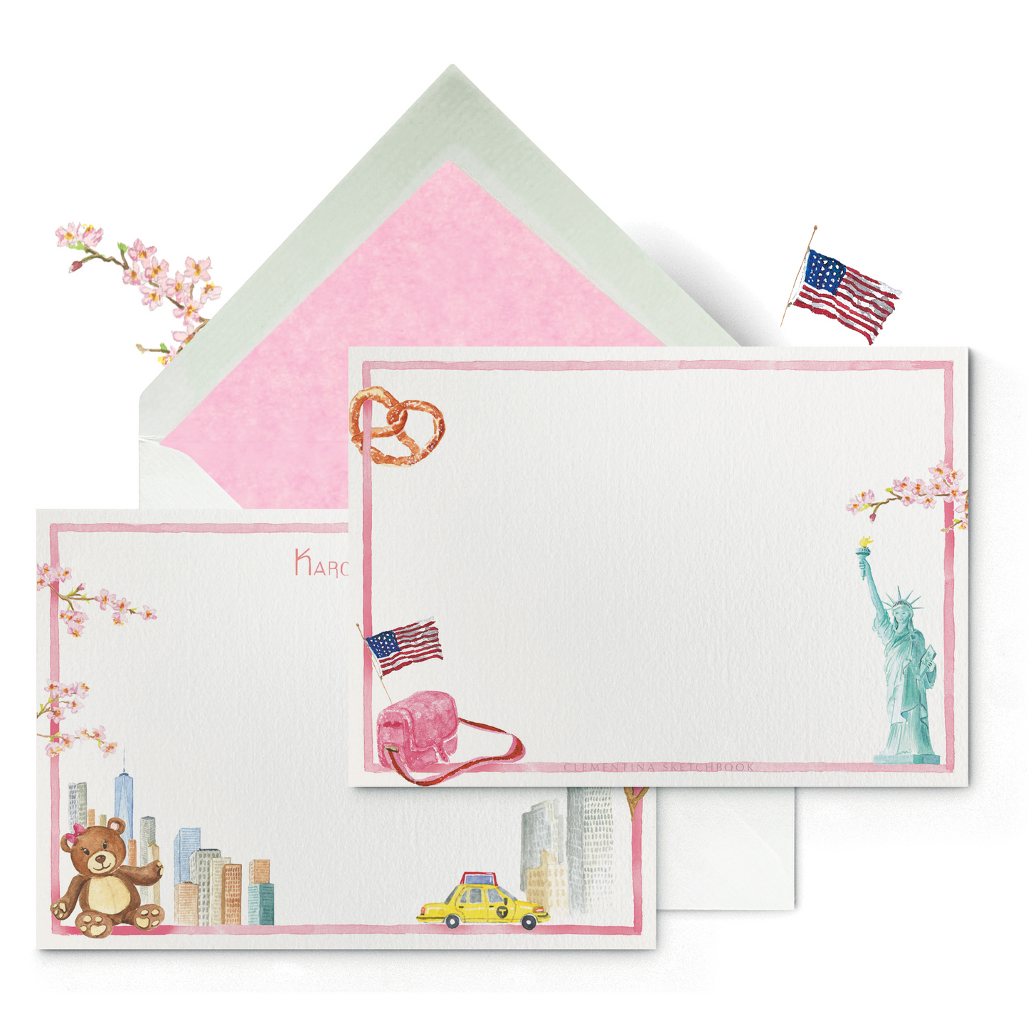 Semi Bespoke - A6 Stationery Cards