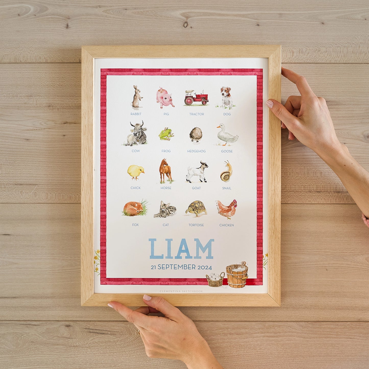 Farm Animals Print