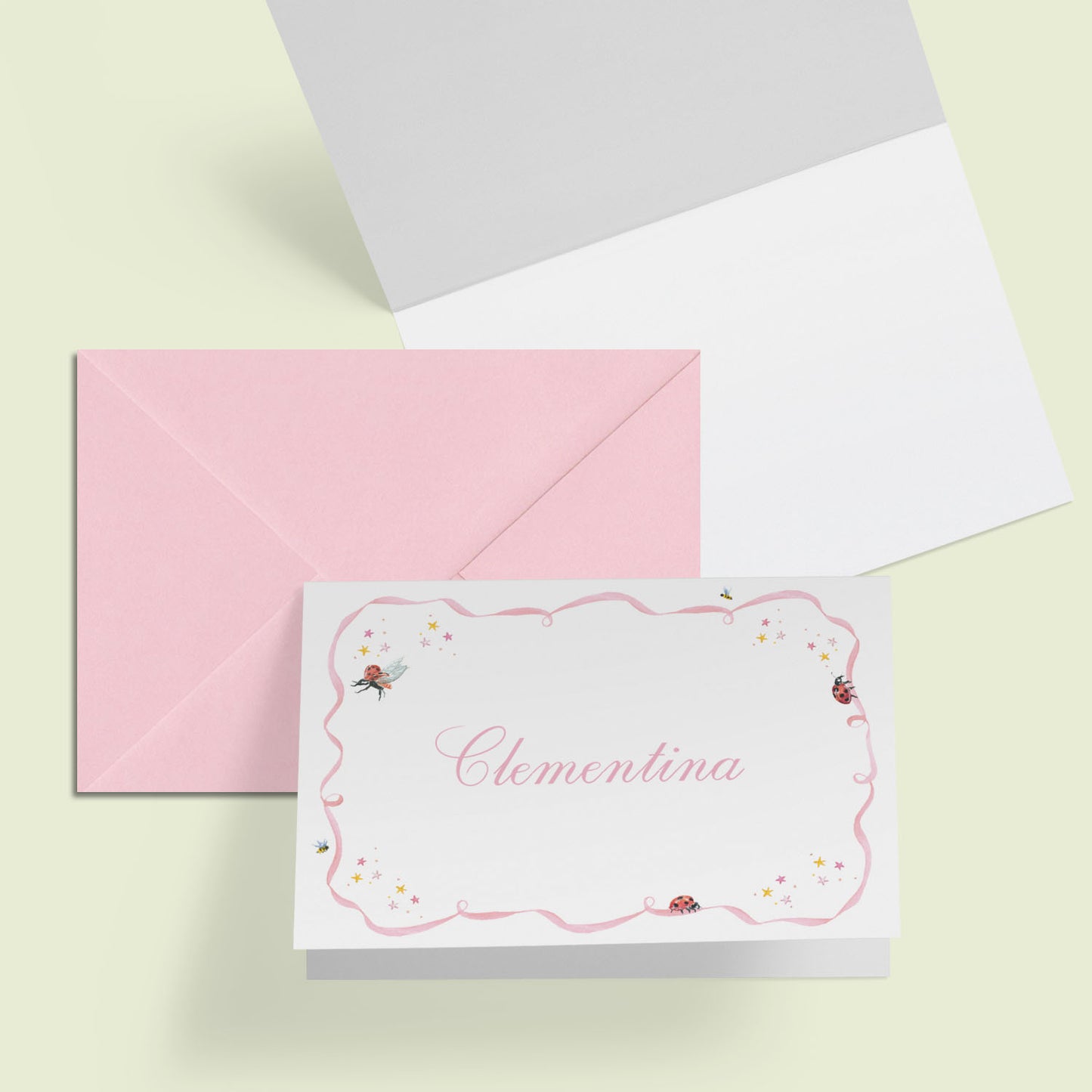 Ladybirds Mini Notecards