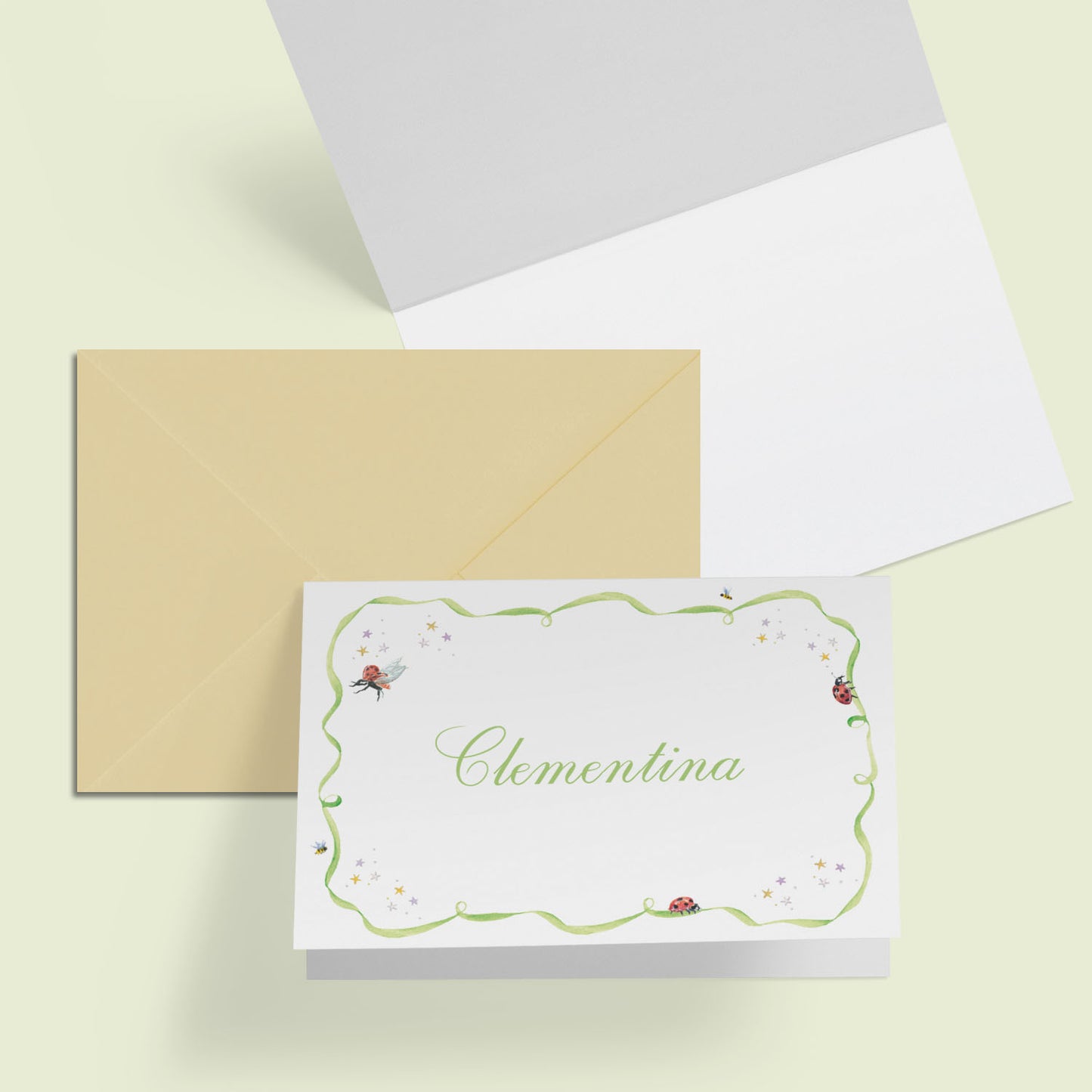 Ladybirds Mini Notecards