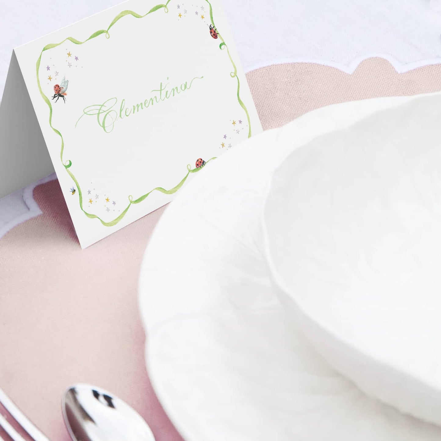 Ladybugs place cards - KIDS - 03