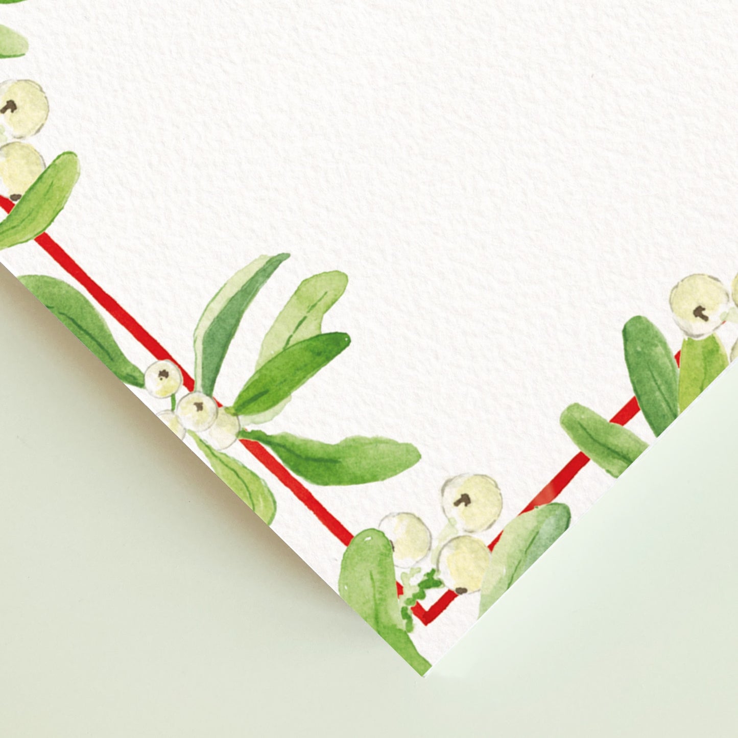 MIstletoe Kiss Menus - 3