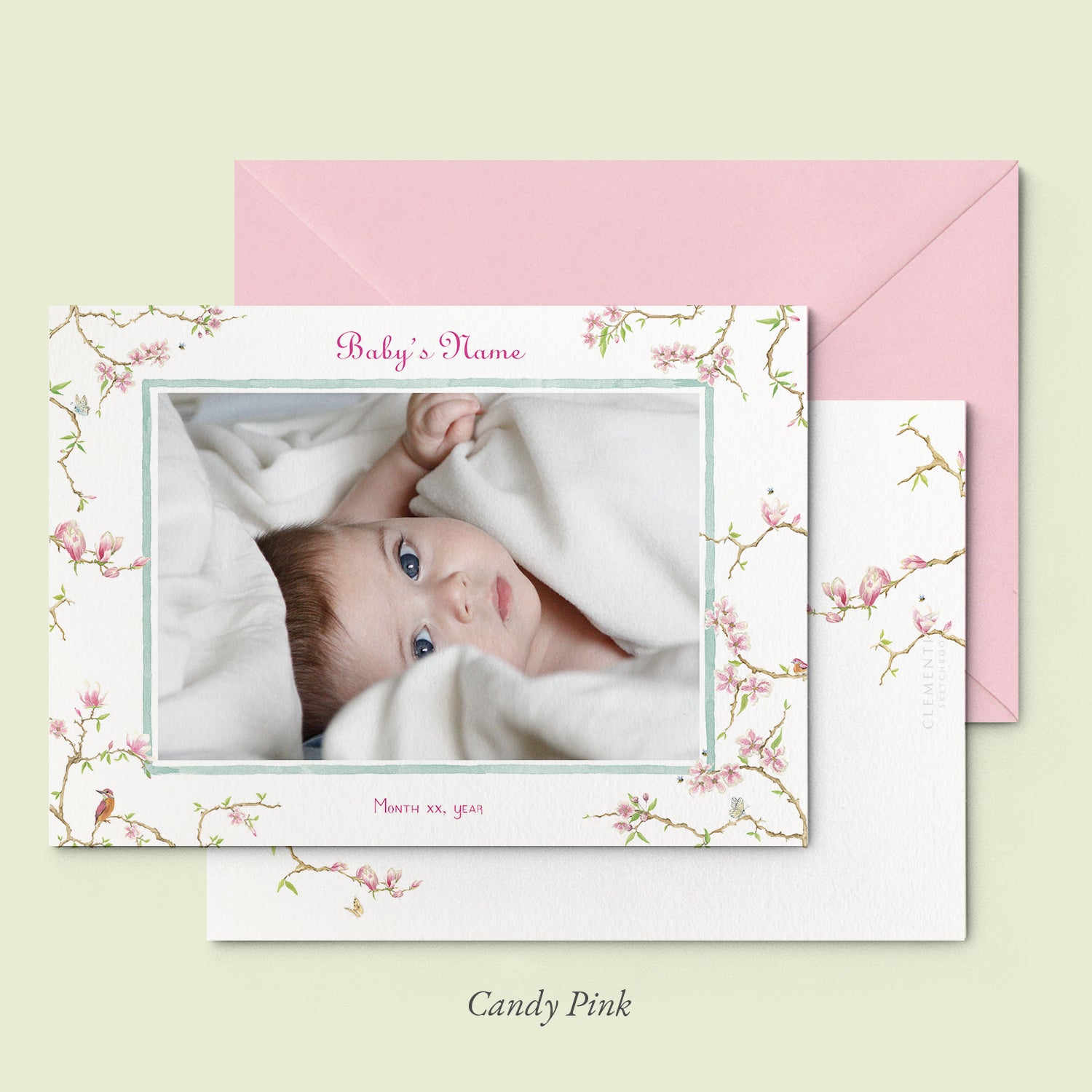 Magnolia birth announcement - PRINTED - 4_2