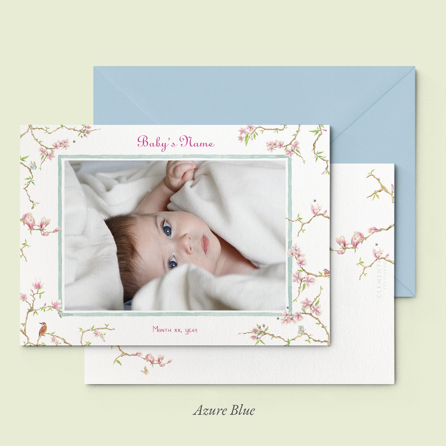 Magnolia birth announcement - PRINTED - 6