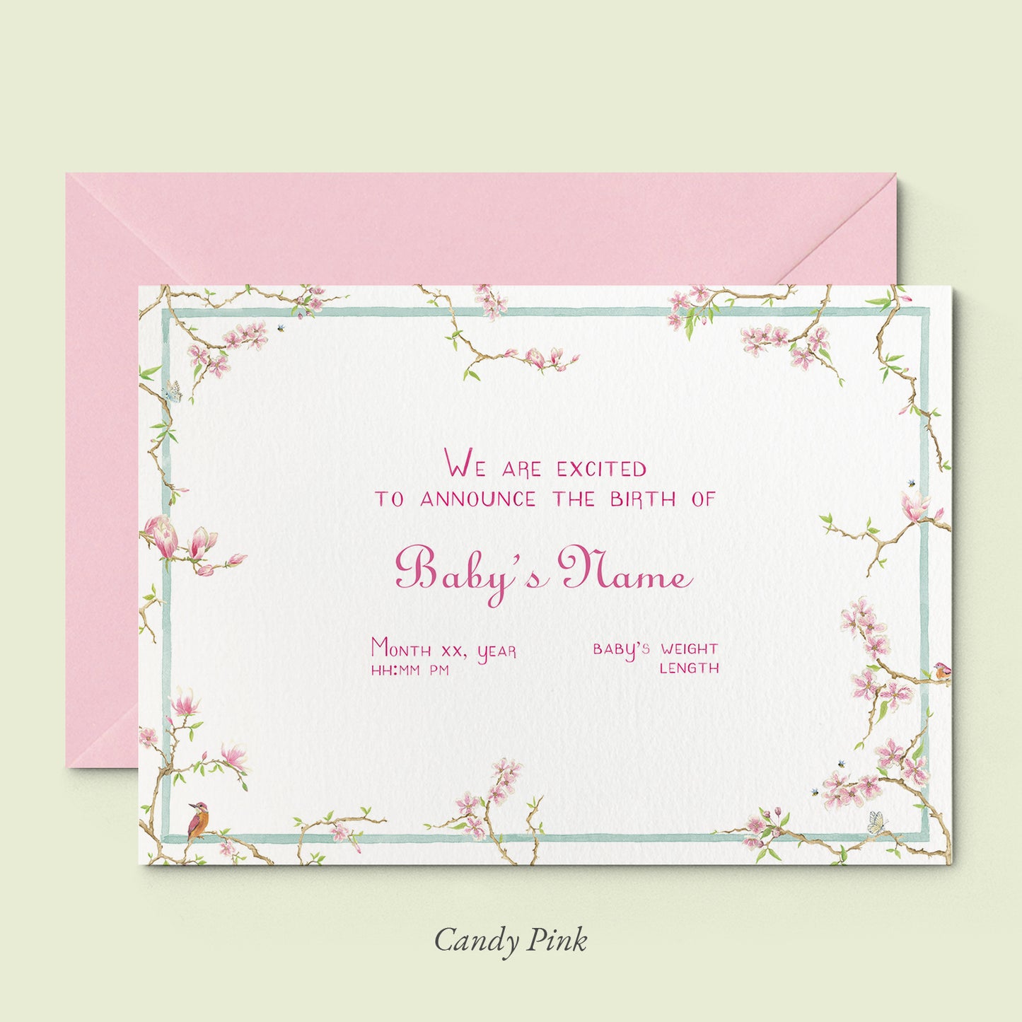 Magnolia birth announcement - PRINTED NO PHOTO - 01 copy 2