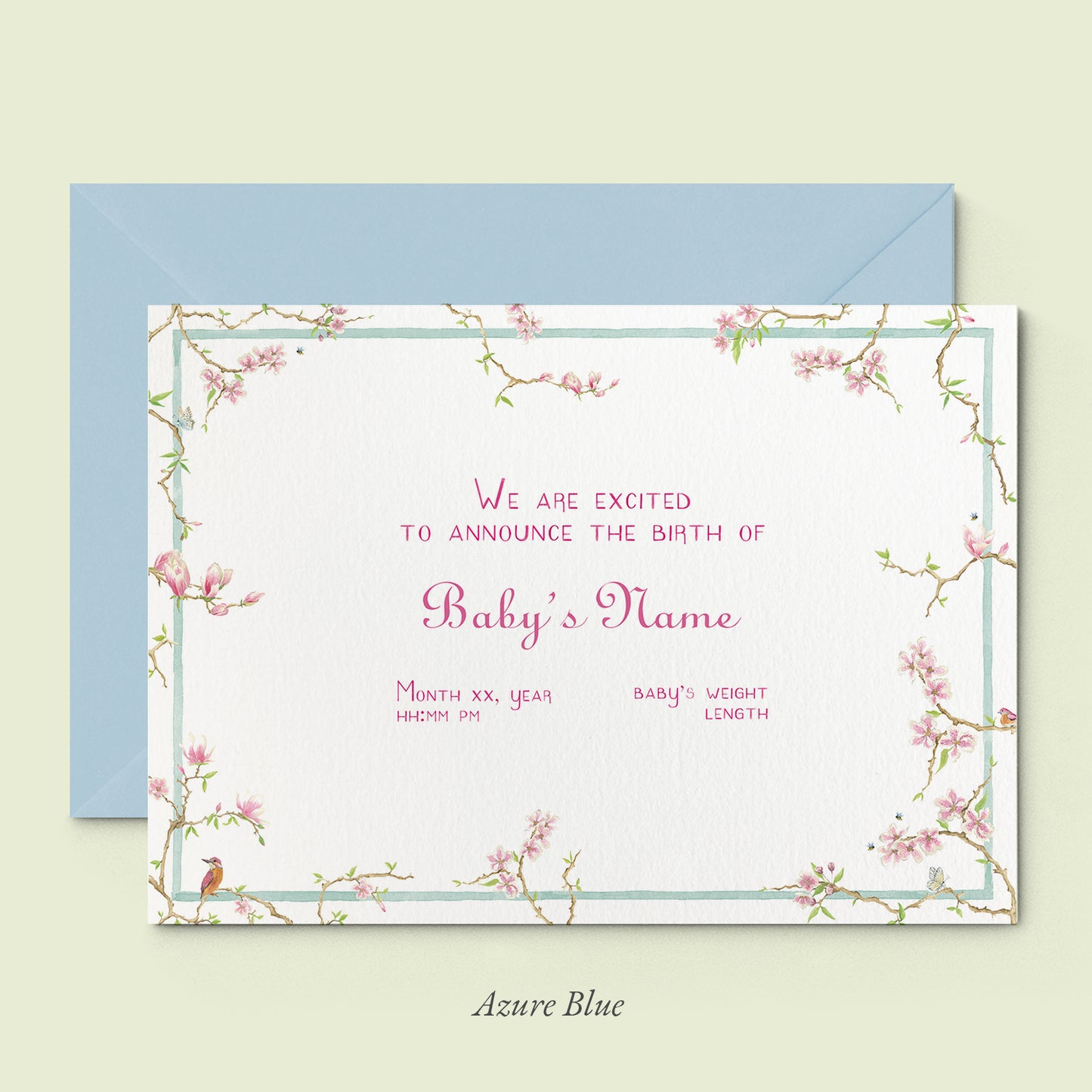 Magnolia birth announcement - PRINTED NO PHOTO - 01 copy 3
