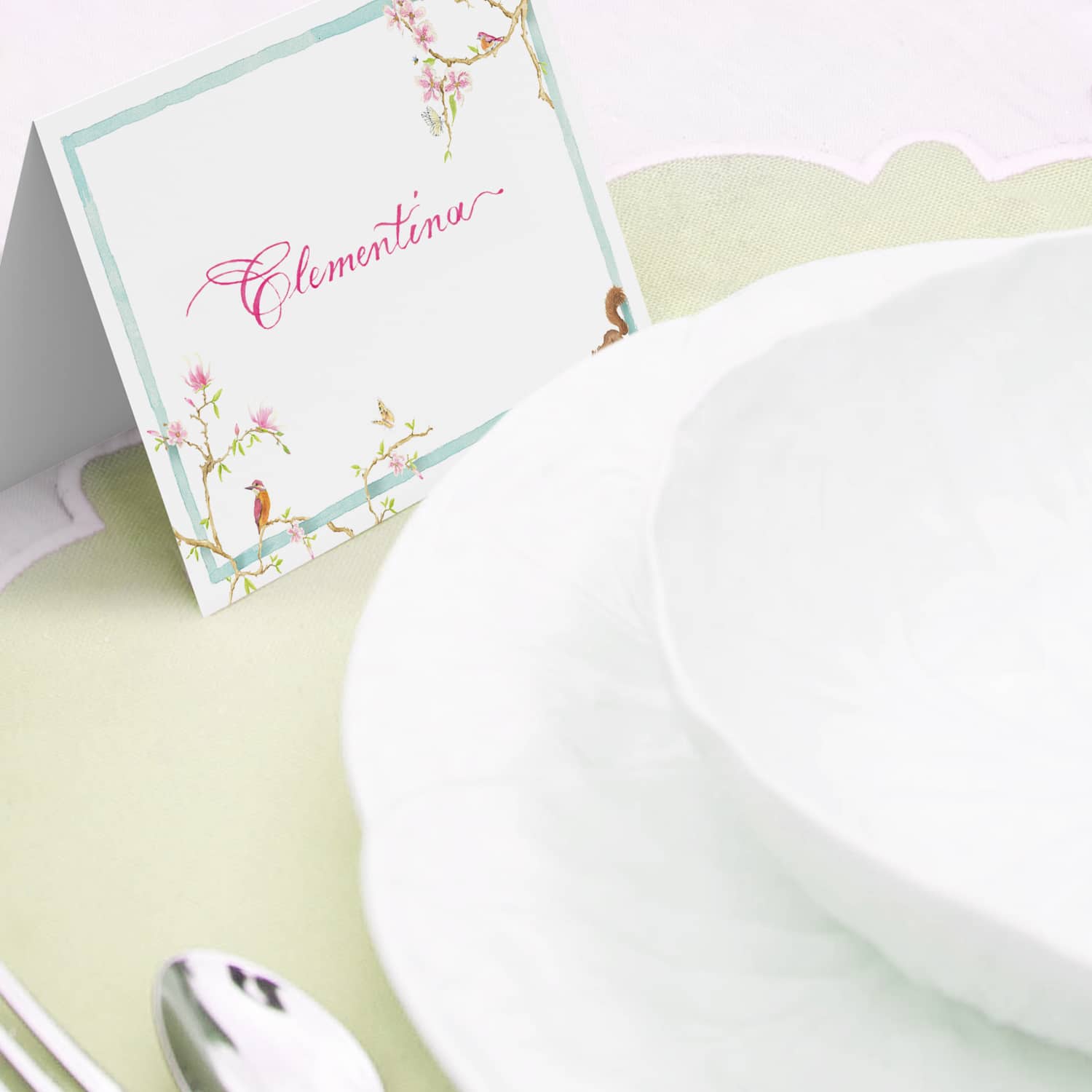 Magnolia place cards - 02