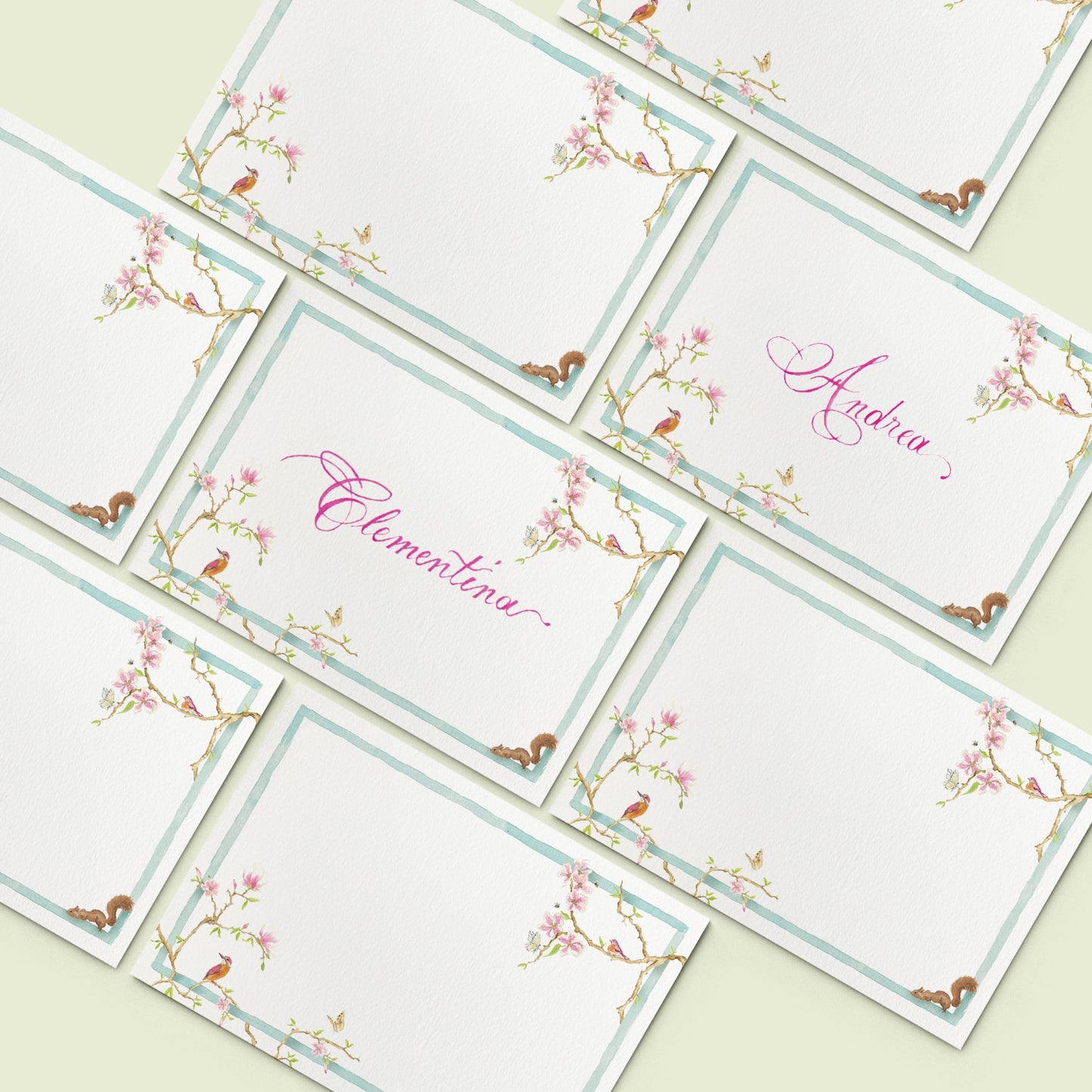 Magnolia place cards - 03