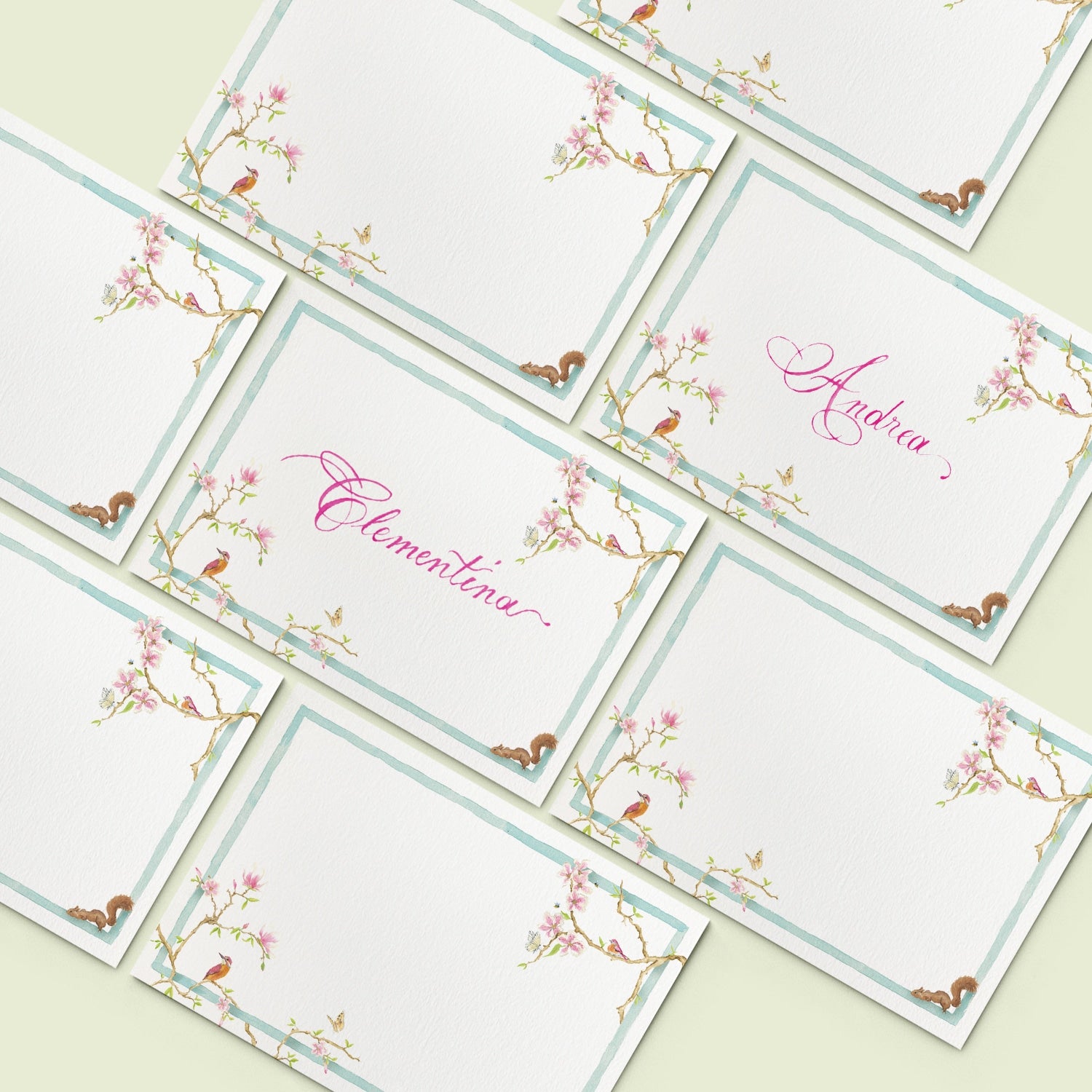 Magnolia place cards - 03