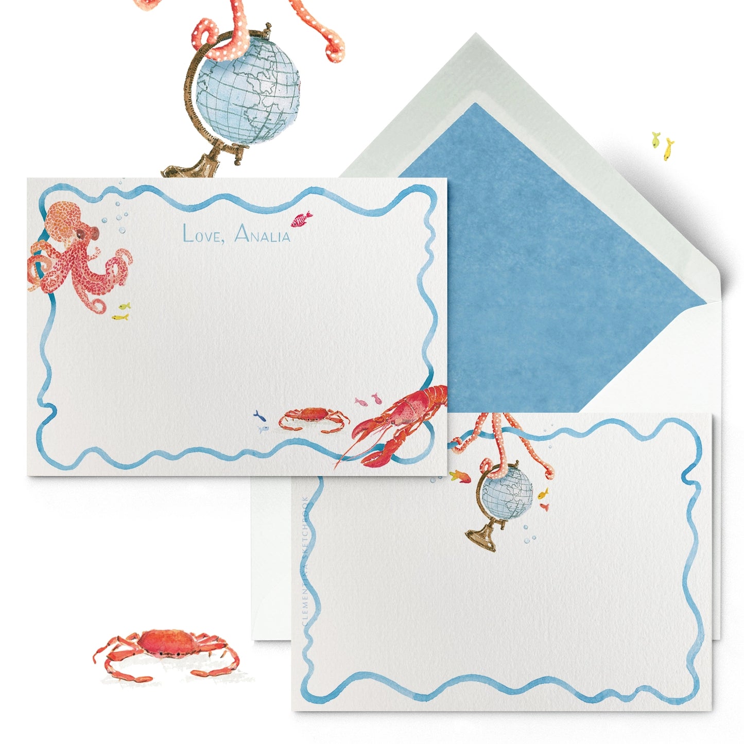 Semi Bespoke - A6 Stationery Cards