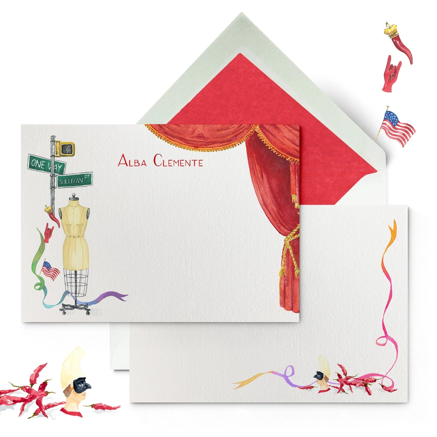 Semi Bespoke - A6 Stationery Cards