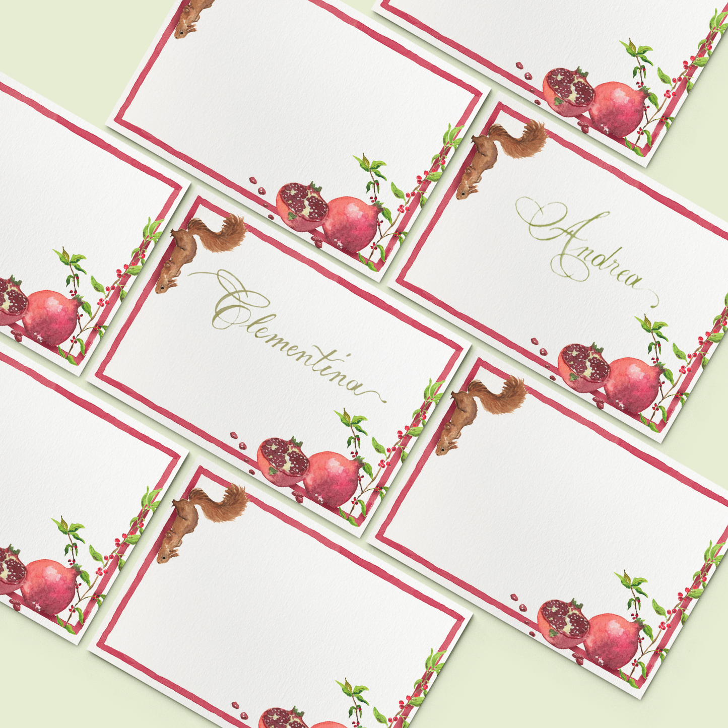 Pomegranate-&-Squirrels-Place-cards---03
