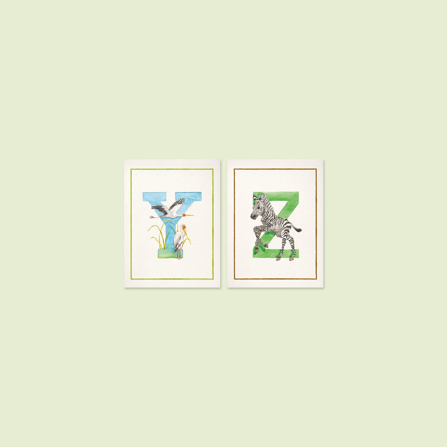 Printed African Initials - 7 copy 4
