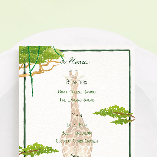 Safari Bums Menus - 02