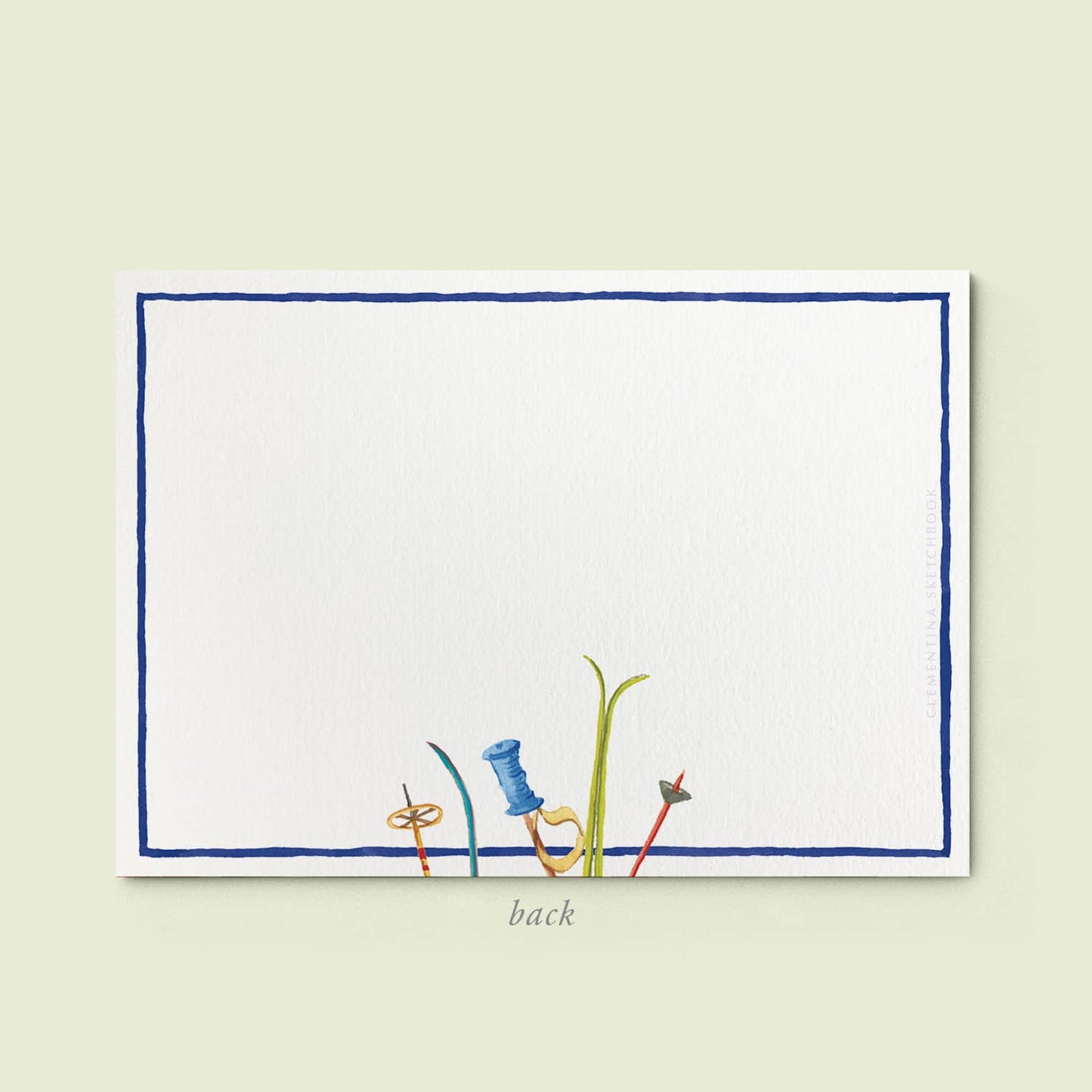 Skies Stationery Card - 04